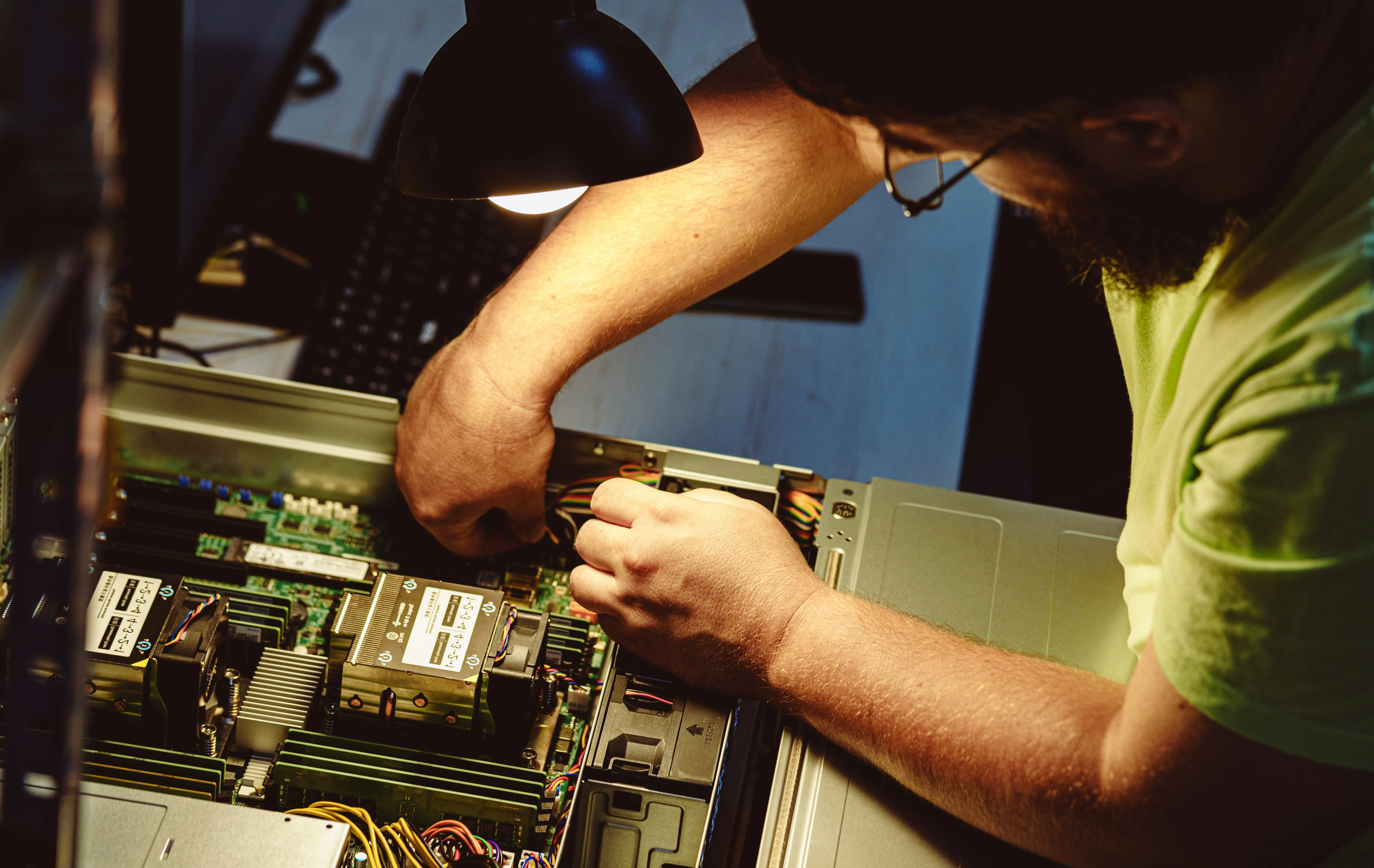 Technical maintenance and repair work